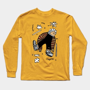 dino guy Long Sleeve T-Shirt